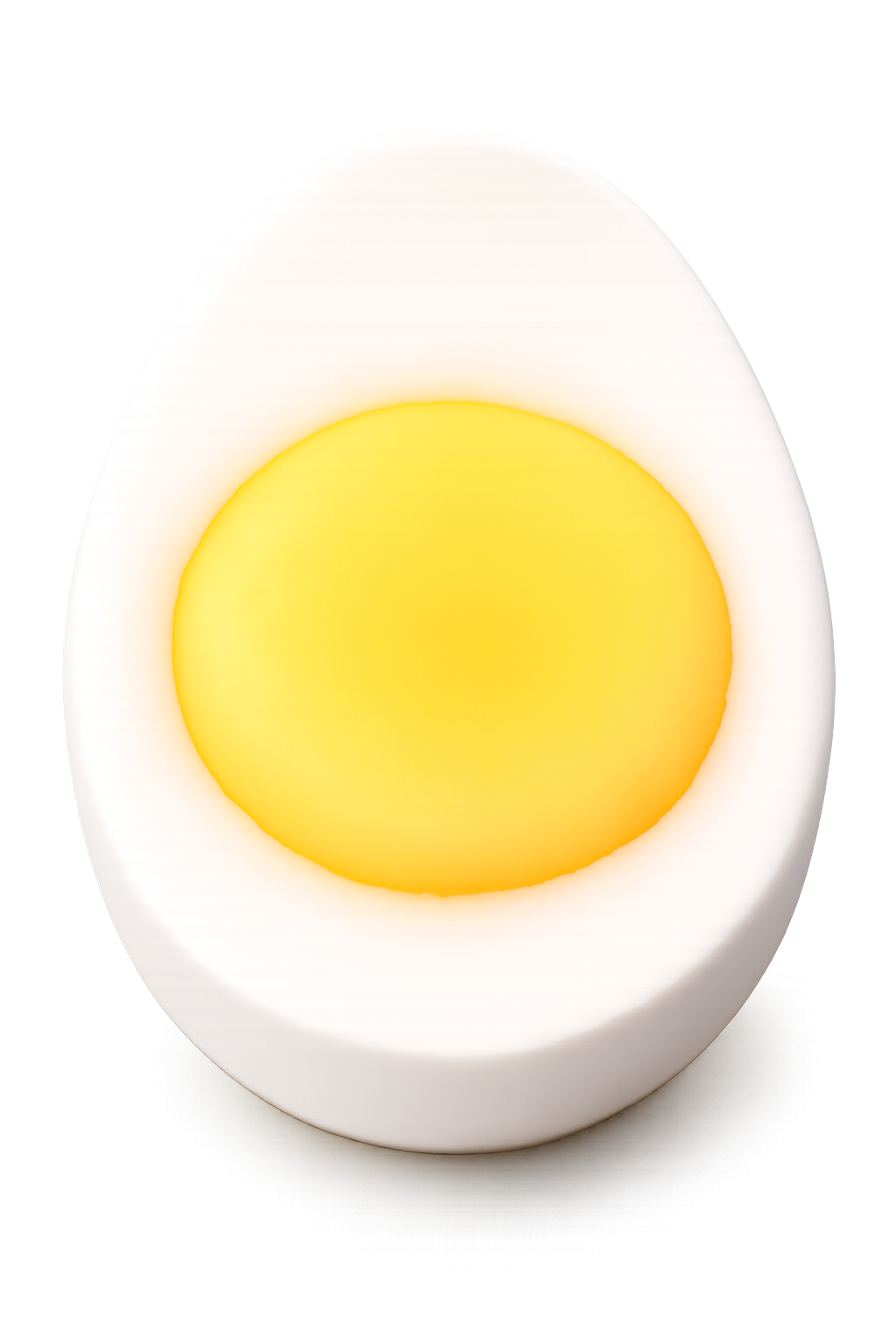Hard yolk egg